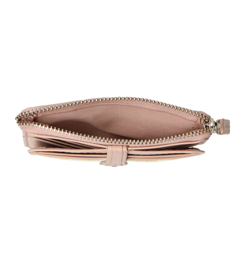 Abbacino Porte-cartes en Rose en cuir (274321)