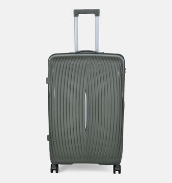 Love To Travel Reiskoffers Zwart/Taupe/Rood/Groen