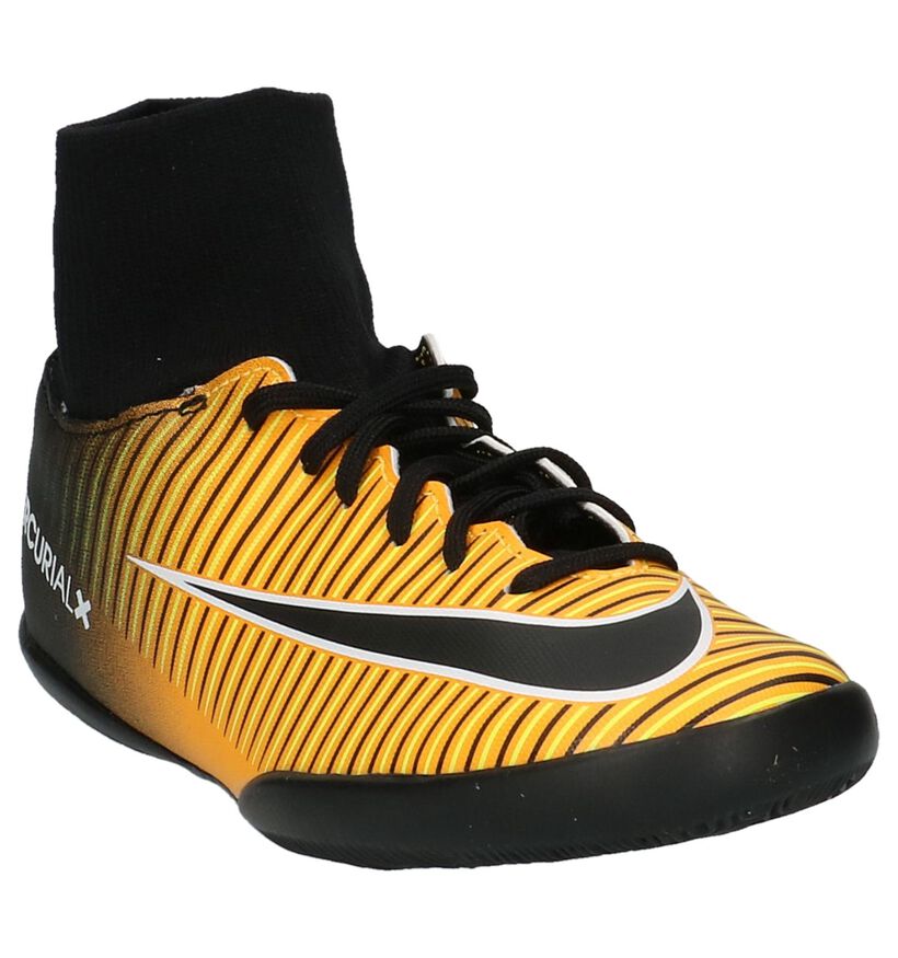 Nike Mercurialx Victory Bruine Sportschoenen in kunstleer (200172)