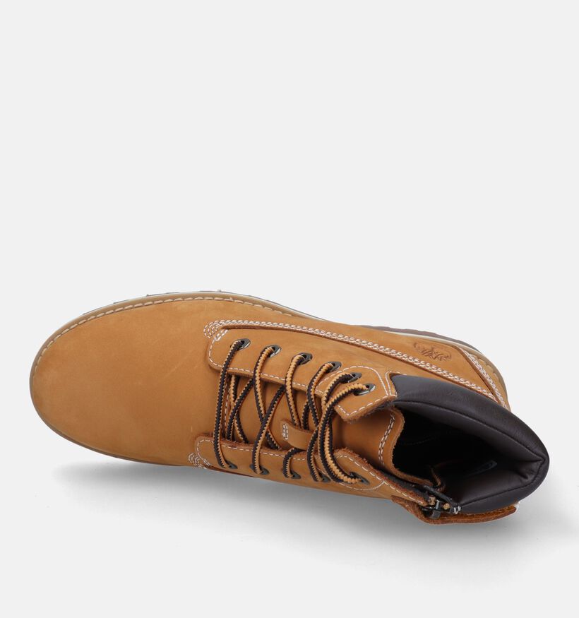 Timberland Courma Kid 6 inch Camel Bottines voor meisjes, jongens (329078) - geschikt voor steunzolen