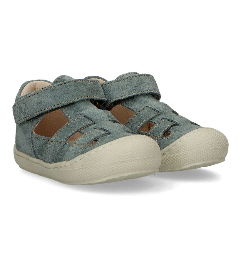 Naturino Bede Chaussures pour bébé en Bleu pour garçons (324064) - pour semelles orthopédiques