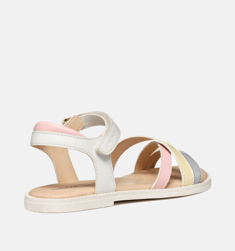 Geox Karly Witte Sandalen voor meisjes (352939)