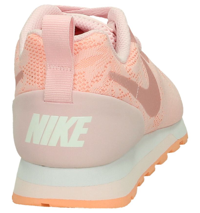 Roze Sneaker Nike MD Runner in kunstleer (198253)