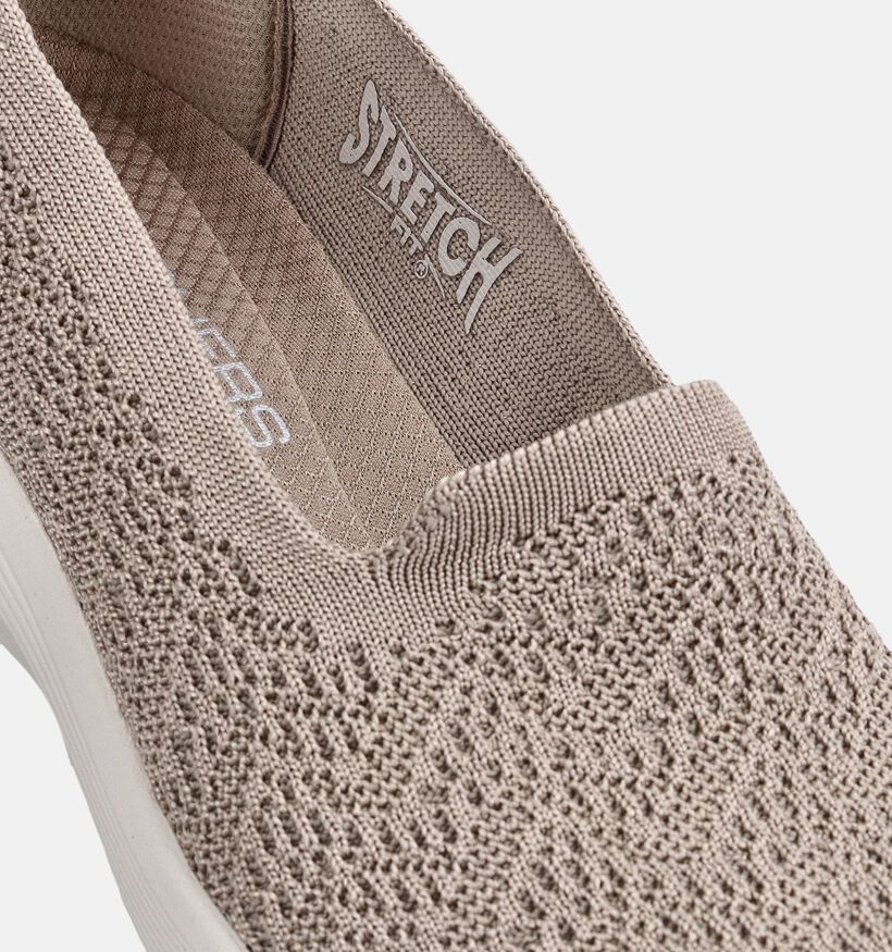 Skechers Arya Hands Free Slip-ins Ballerines en Taupe pour femmes (367843)