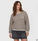 ONLY Carmakoma Monique Sweatshirt en Brun pour femmes (381919)
