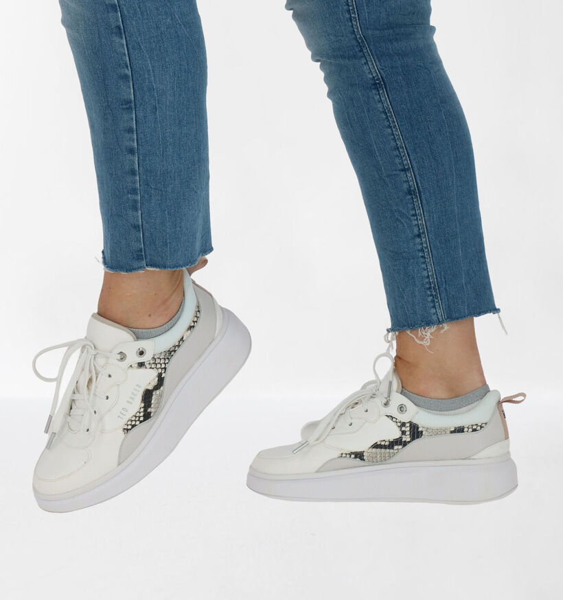 Ted Baker Arellis Witte Sneakers in kunstleer (264998)