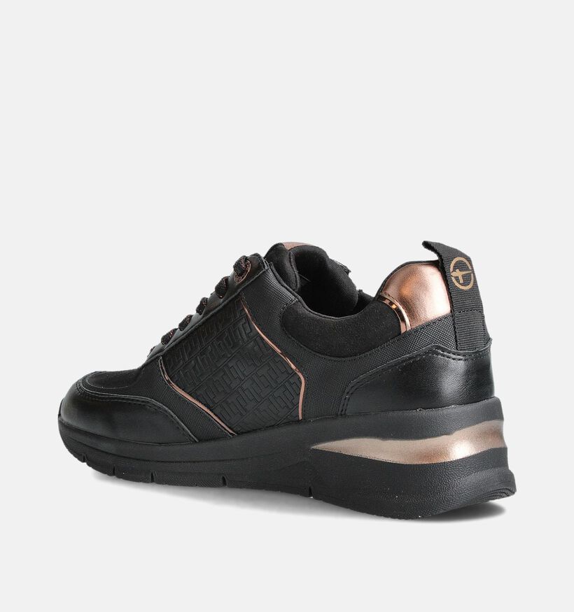 Tamaris Chaussures à lacets en Noir pour femmes (360674) - pour semelles orthopédiques
