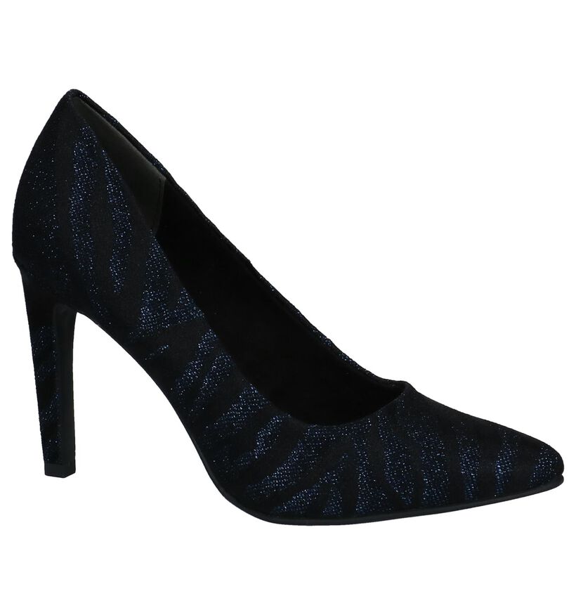 Pumps met Hoge Hak Donkerblauw Youh! in stof (226308)