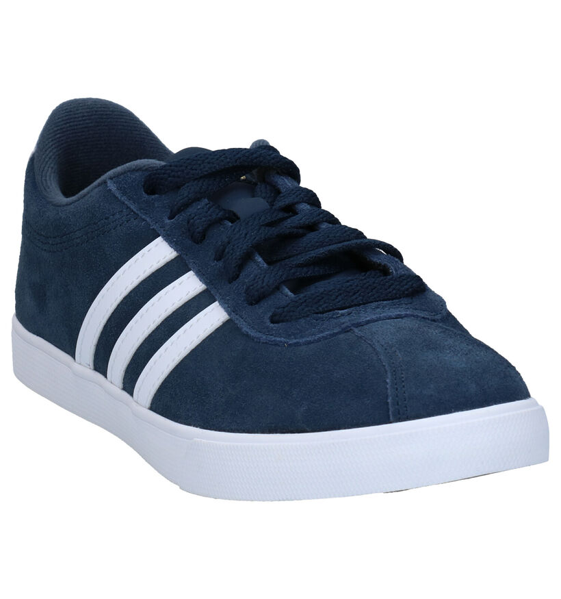 adidas Courtset Grijze Sneakers in kunstleer (276455)