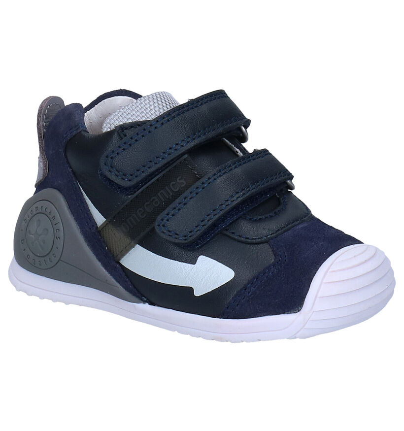 Biomecanics Chaussures pour bébé  en Bleu foncé en cuir (282834)