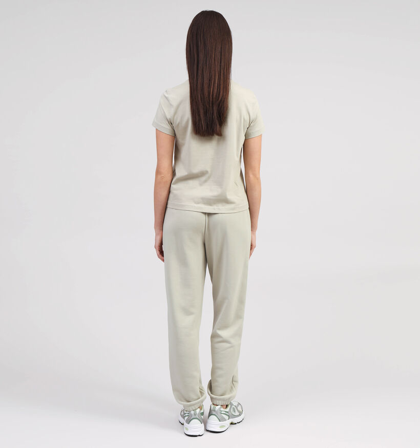 New Balance T-shirt en Vert pour femmes (354023)