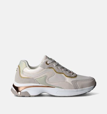 Mexx Baskets Noir/Beige/Marron
