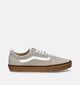 Vans Ward Mid Baskets de skate en Beige pour garçons, hommes (347472)