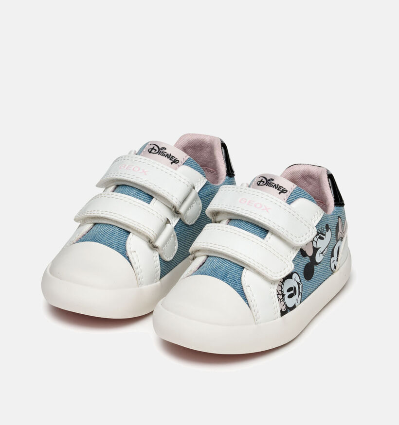 Geox Gisli Minnie Mouse Blauwe Babyschoentjes voor meisjes (351936) - geschikt voor steunzolen