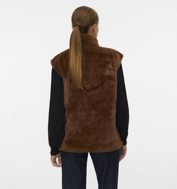 Vero Moda Vesten Bruin
