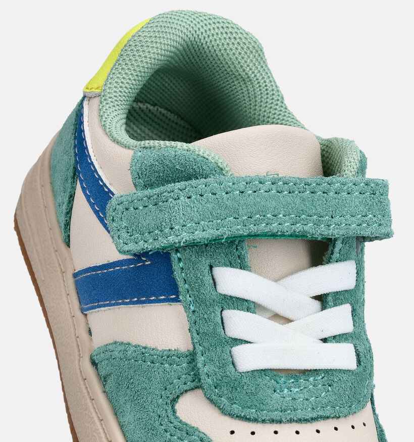 SJ Groene Sneakers voor jongens (371091) - geschikt voor steunzolen