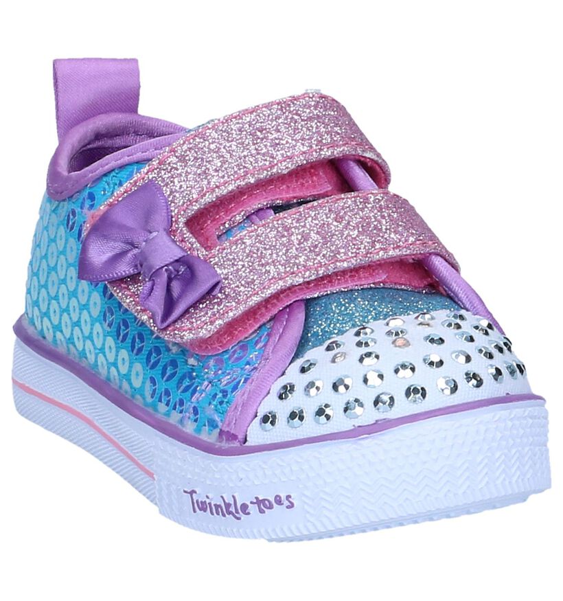 Skechers Baskets basses en Or en textile (273924)