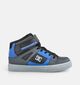 DC Shoes Pure High Top Baskets montantes en Gris/Bleu pour gar&ccedil;ons (376203)