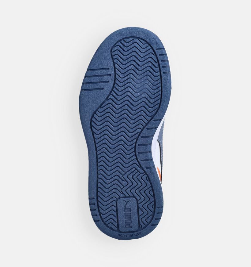 Puma Caven Baskets basses en Bleu pour filles, gar&ccedil;ons (366657) - pour semelles orthop&eacute;diques