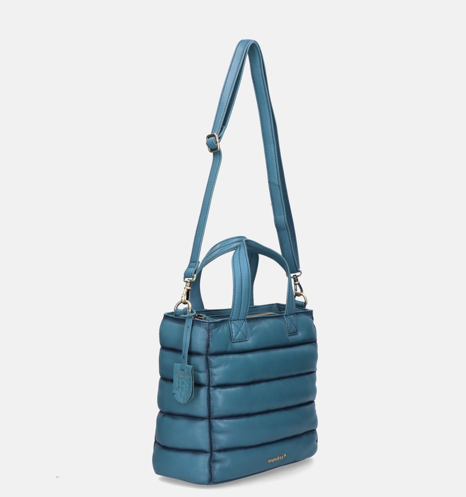 Burkely Turquoise Handtas met riem Dames Handtassen Online op TORFS.BE