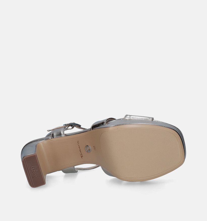 Tamaris Gouden Plateausandalen voor dames (338319)