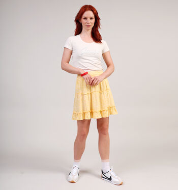Pieces Jupes Jaune