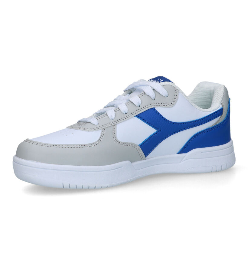 Diadora Magic Raptor Low GS Baskets en Blanc pour filles, garçons (336225)