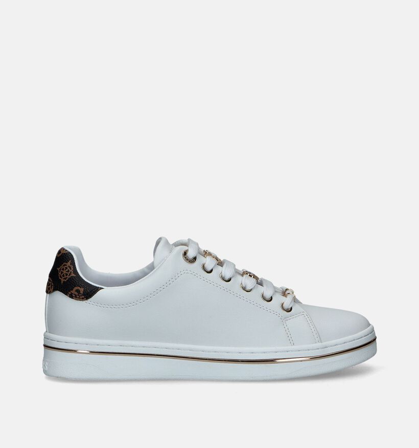 Guess Stasey Witte Sneakers voor dames (350433) - geschikt voor steunzolen