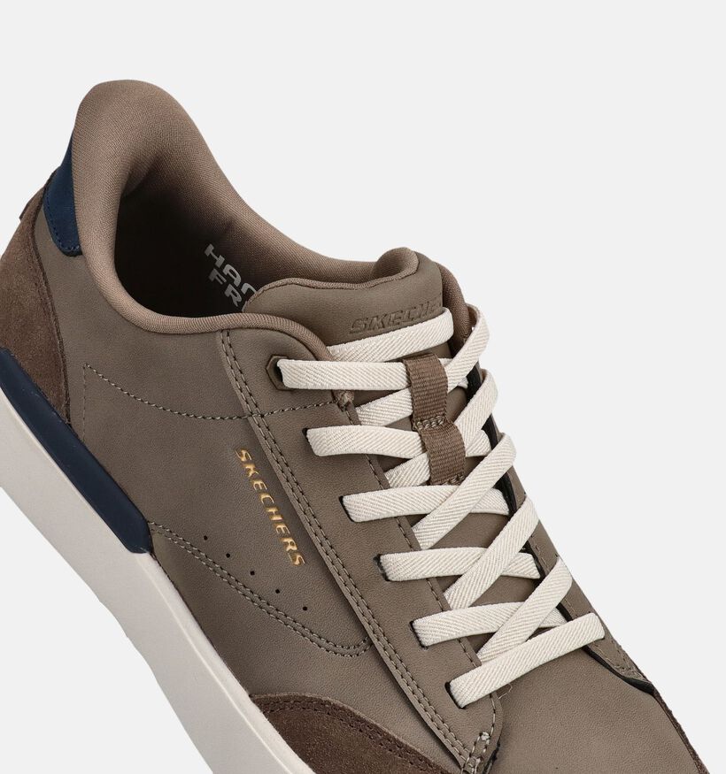 Skechers Verloma Radical Baskets en Taupe pour hommes (375622)