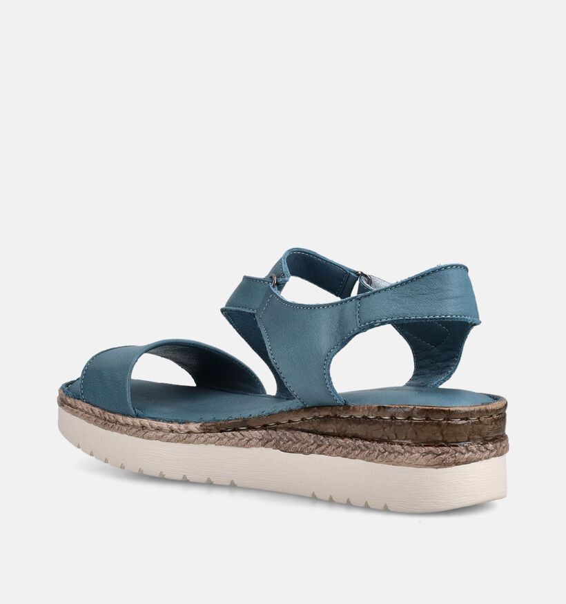 Hush Puppies Mirza Blauwe Sandalen voor dames (370576)