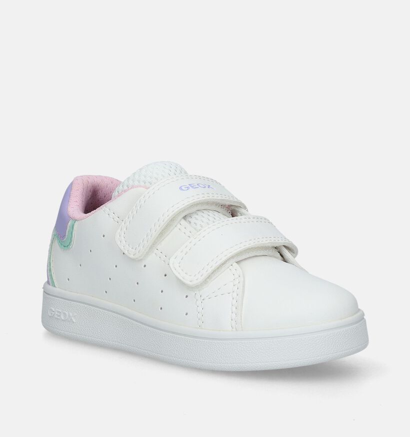 Geox Eclyper Witte Babyschoentjes voor meisjes (335785)