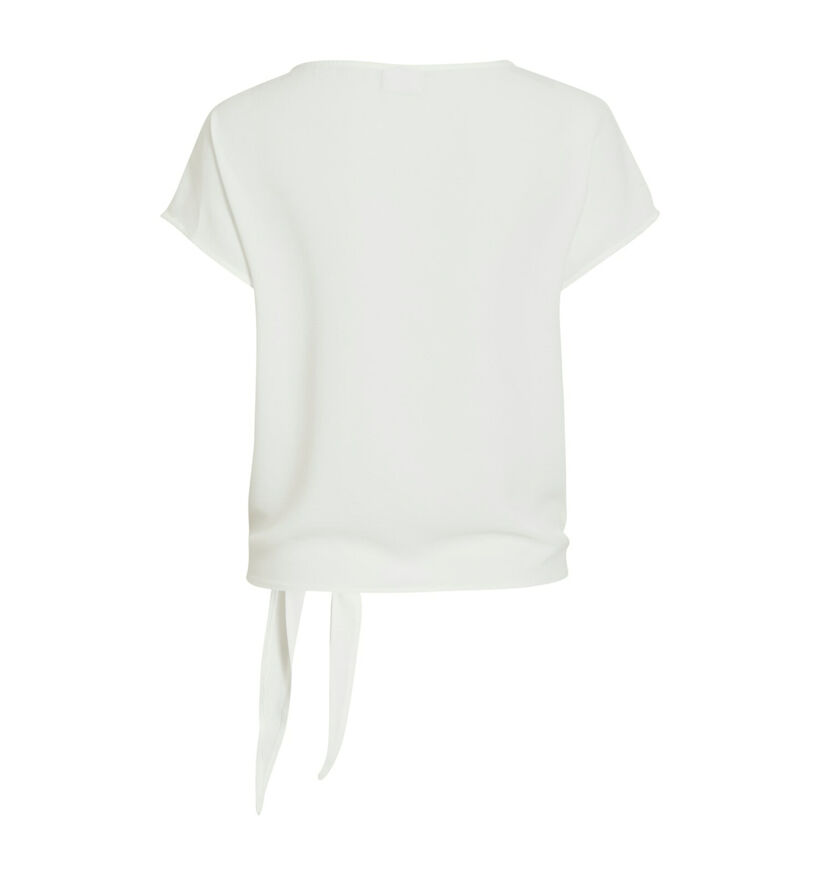 Vila T-shirt manches courtes en Blanc (278018)