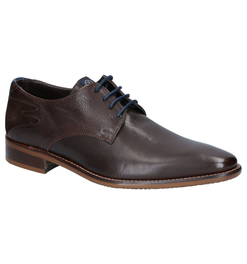 Ambiorix Delta Chaussures habillées en Marron en cuir (263240)