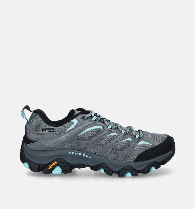 Merrell Moab 3 GTX Chaussures de randonnée en Vert pour femmes (340717) - pour semelles orthopédiques