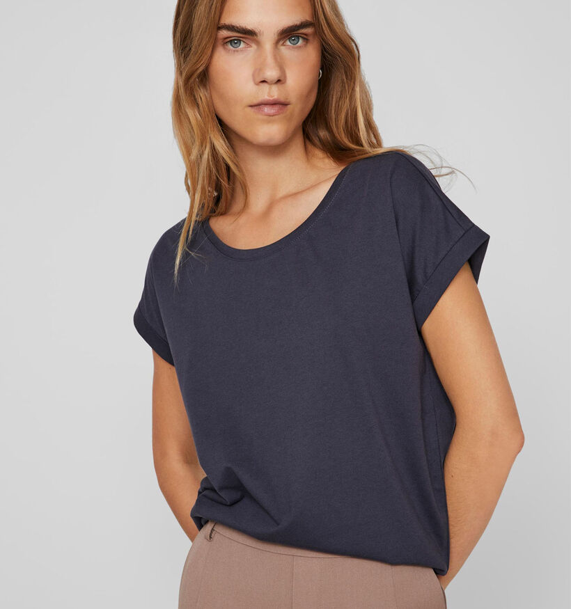 Vila Dreamers New Pure Blauwe T-shirt voor dames (340666)