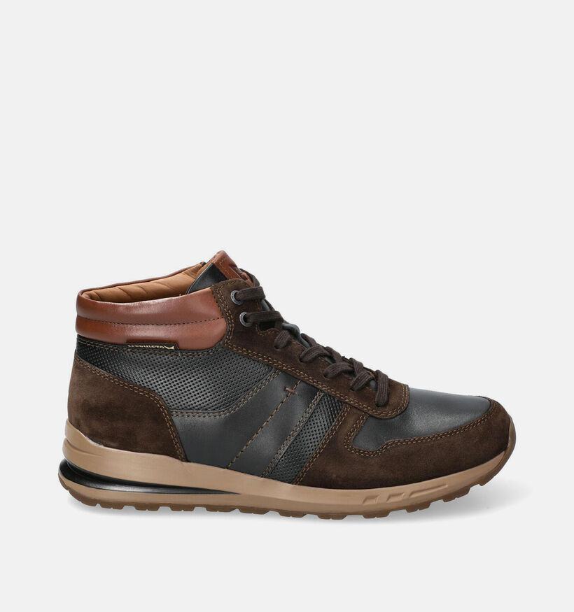 Mephisto Boran Velsport Boots en Brun pour hommes (379007) - pour semelles orthop&eacute;diques