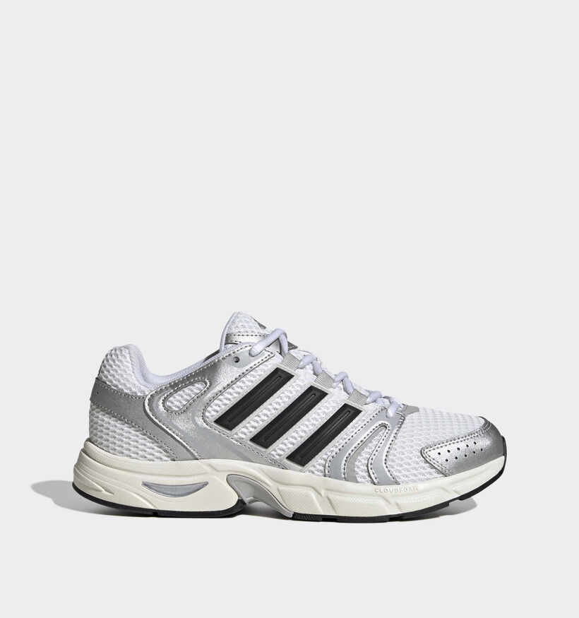 adidas Eclyptix Control Witte/Zilveren Sneakers voor dames (380520)