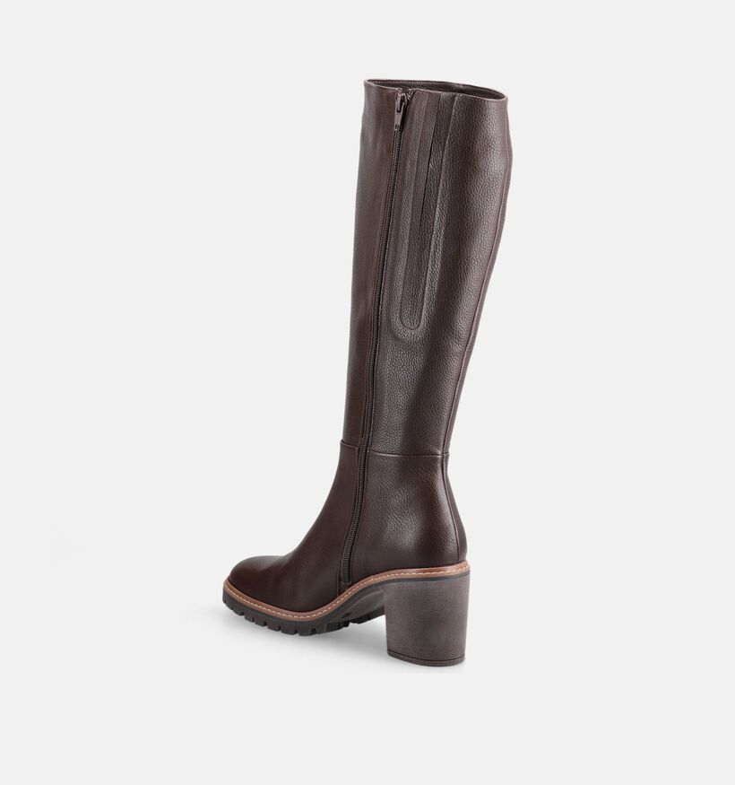 Softwaves Bottes hautes en Brun fonc&eacute; pour femmes (380373) - pour semelles orthop&eacute;diques