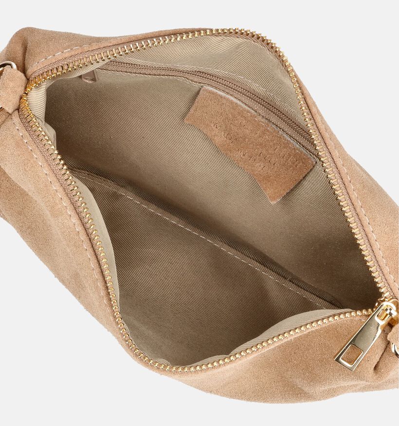 Via Limone Beige Schoudertas voor dames (376318)