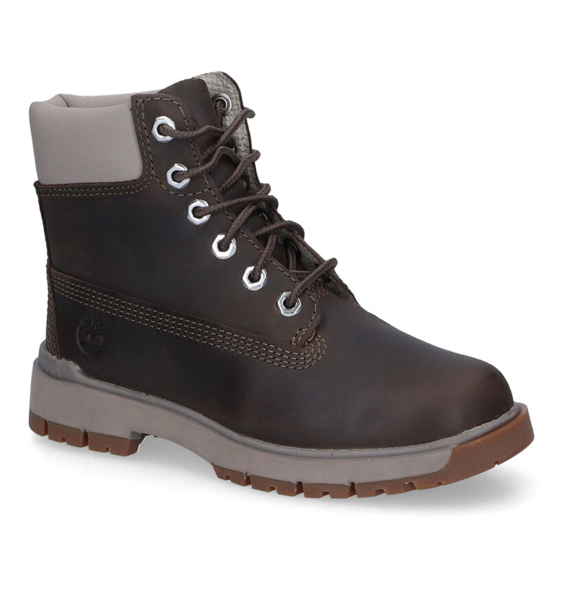 Timberland Tree Vault 6Inch Naturel Boots voor jongens (313064) - geschikt voor steunzolen