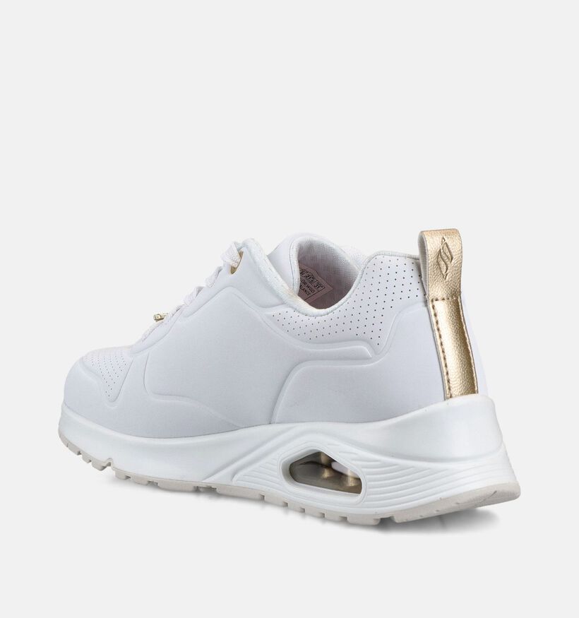 Skechers Uno Witte Sneakers voor meisjes (375701)