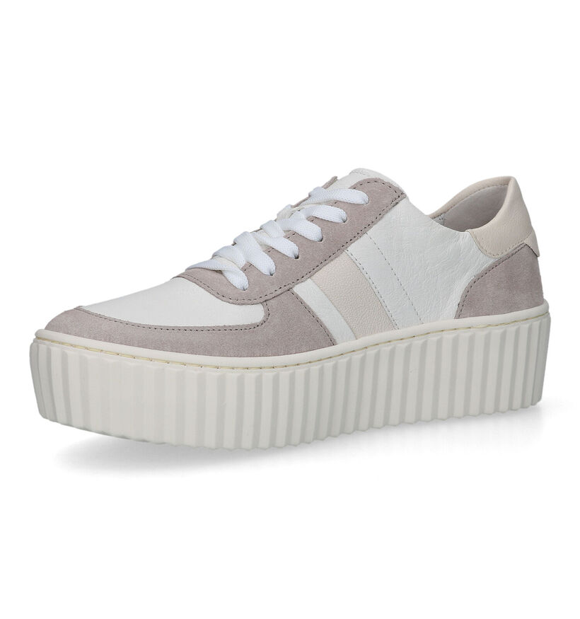 Gabor Best Fitting Beige Sneakers voor dames (323134) - geschikt voor steunzolen