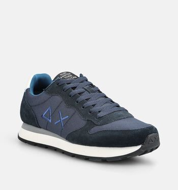 Sun68 Low Baskets Noir/Marron/Bleu/Gris