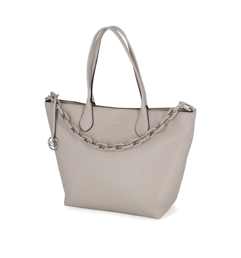 Kisses of Pearl Demi Taupe Shopper voor dames (309320)