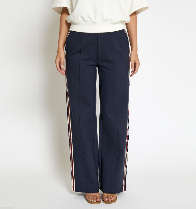 Minus Marabella Donkerblauwe Geklede Broek voor dames (361735)