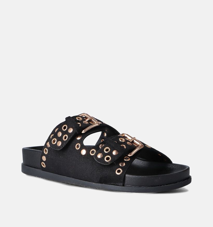 Signatur Zwarte Slippers voor dames (357738)