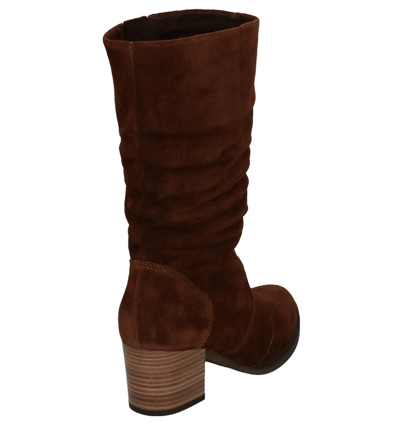 Gabor Bottes en Cognac en daim (282437)