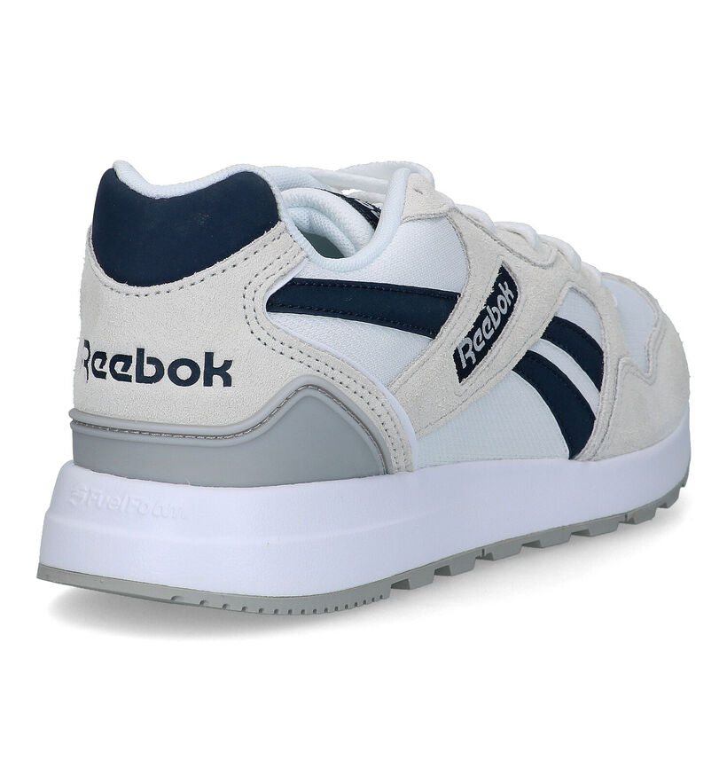 Reebok GL 1000 Baskets en Blanc pour hommes (318941)