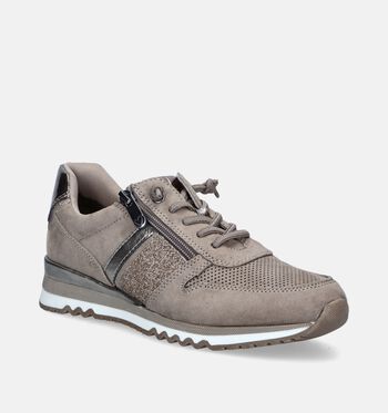 Marco Tozzi Baskets Taupe/Bleu/Gris