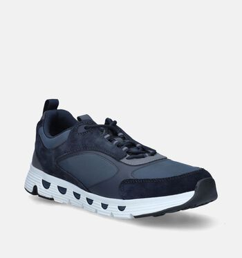 Geox Spherica Lage schoenen Taupe/Blauw